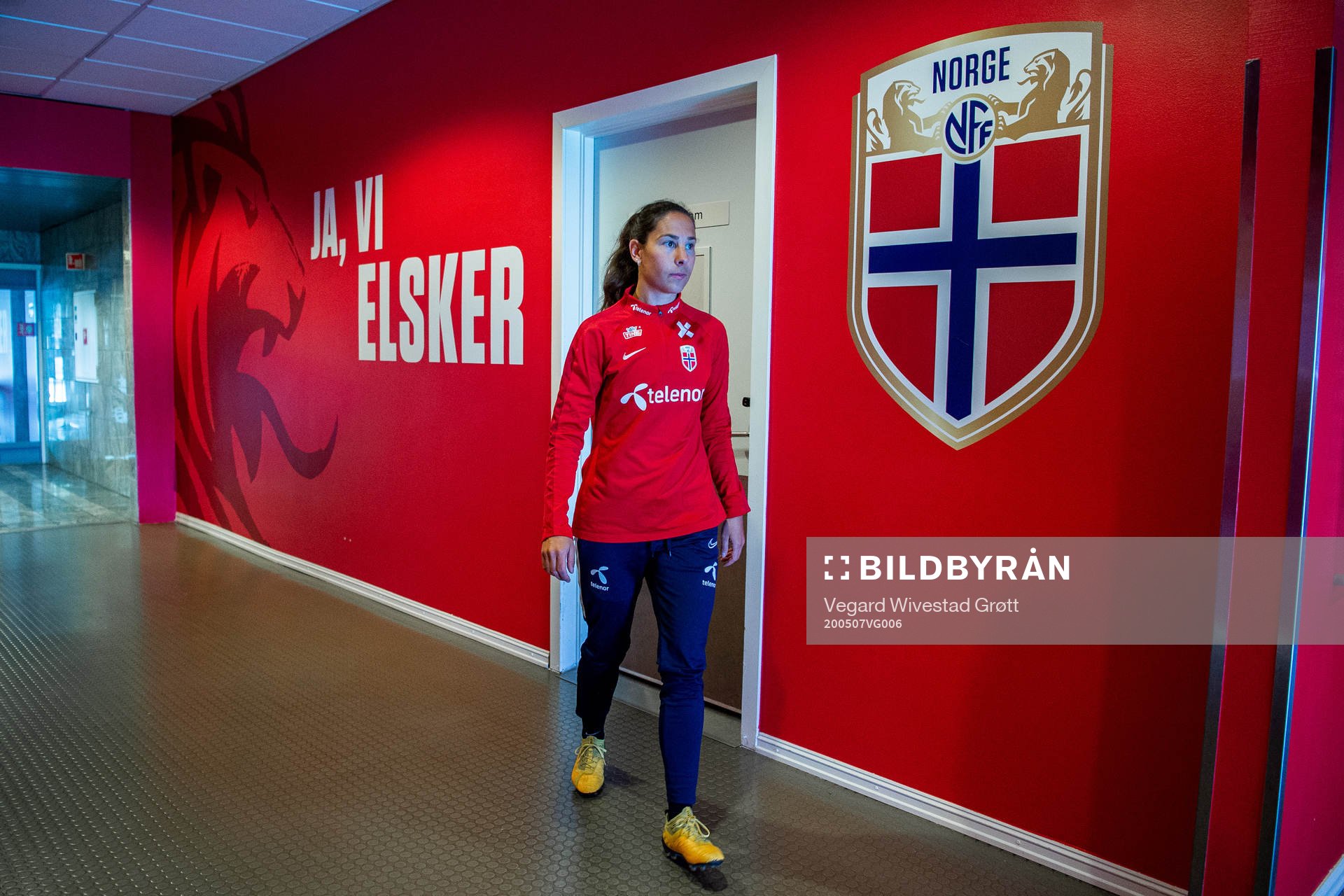 Ingrid Moe Wold of the Norwegian national football team