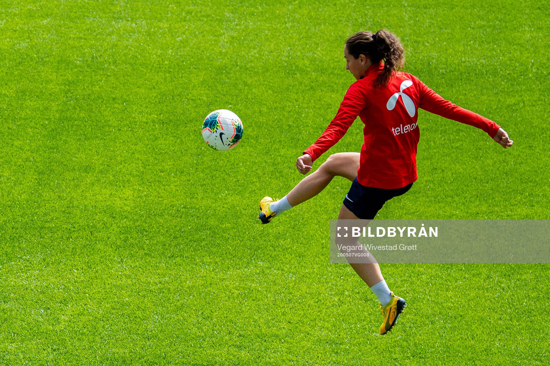 Ingrid Moe Wold of the Norwegian national football team