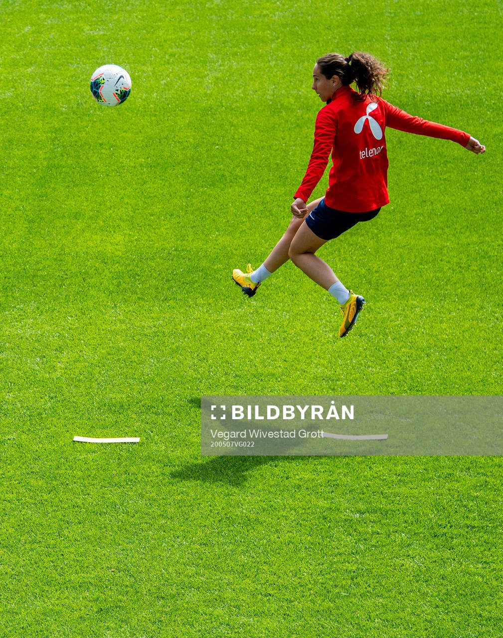 Ingrid Moe Wold of the Norwegian national football team