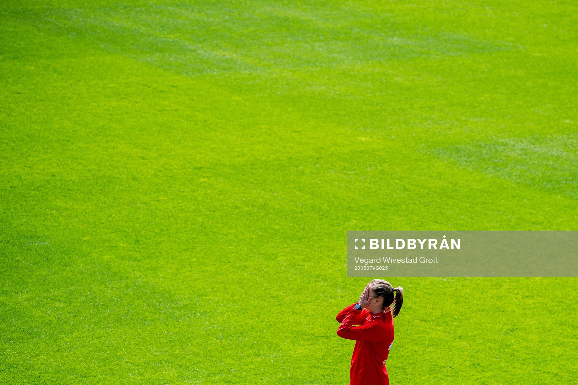 Caroline Graham Hansen of the Norwegian national football