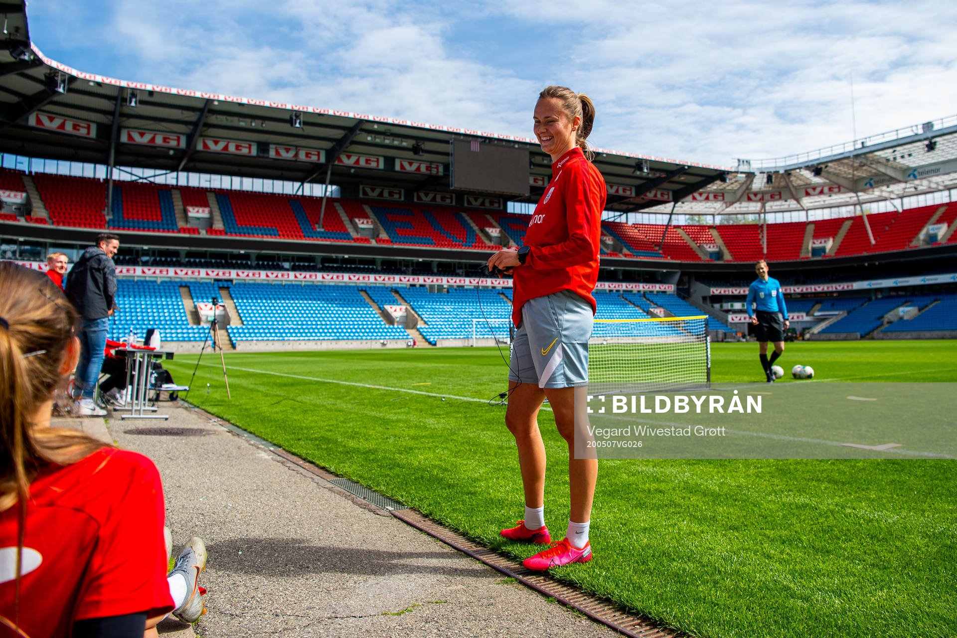 Caroline Graham Hansen of the Norwegian national football
