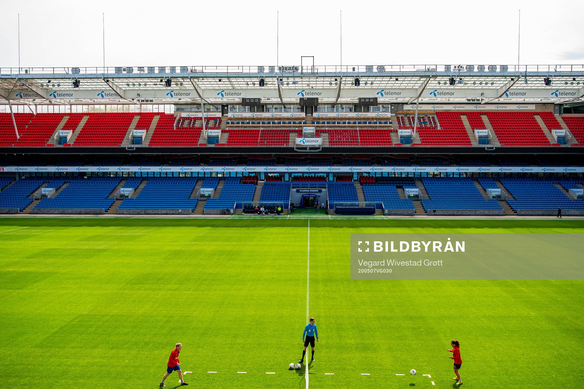 General view of Ullevaal stadion as Mats Møller Dæhli and