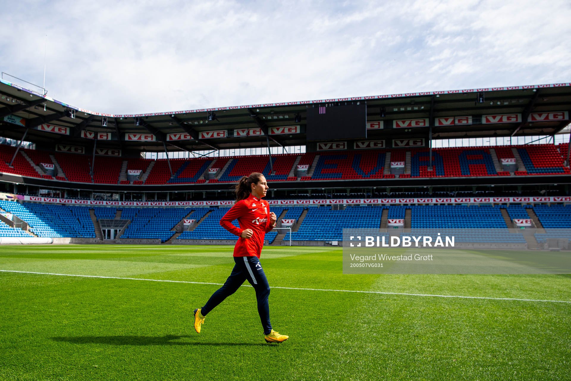 Ingrid Moe Wold of the Norwegian national football team