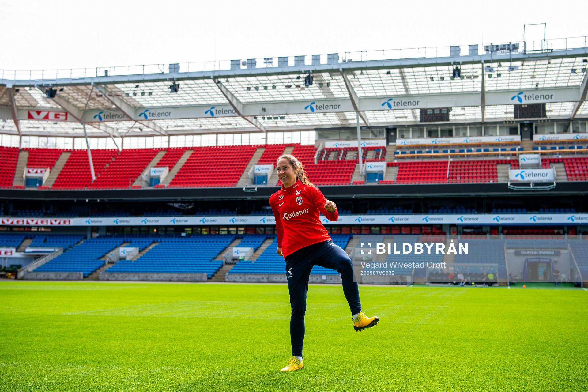 Ingrid Moe Wold of the Norwegian national football team