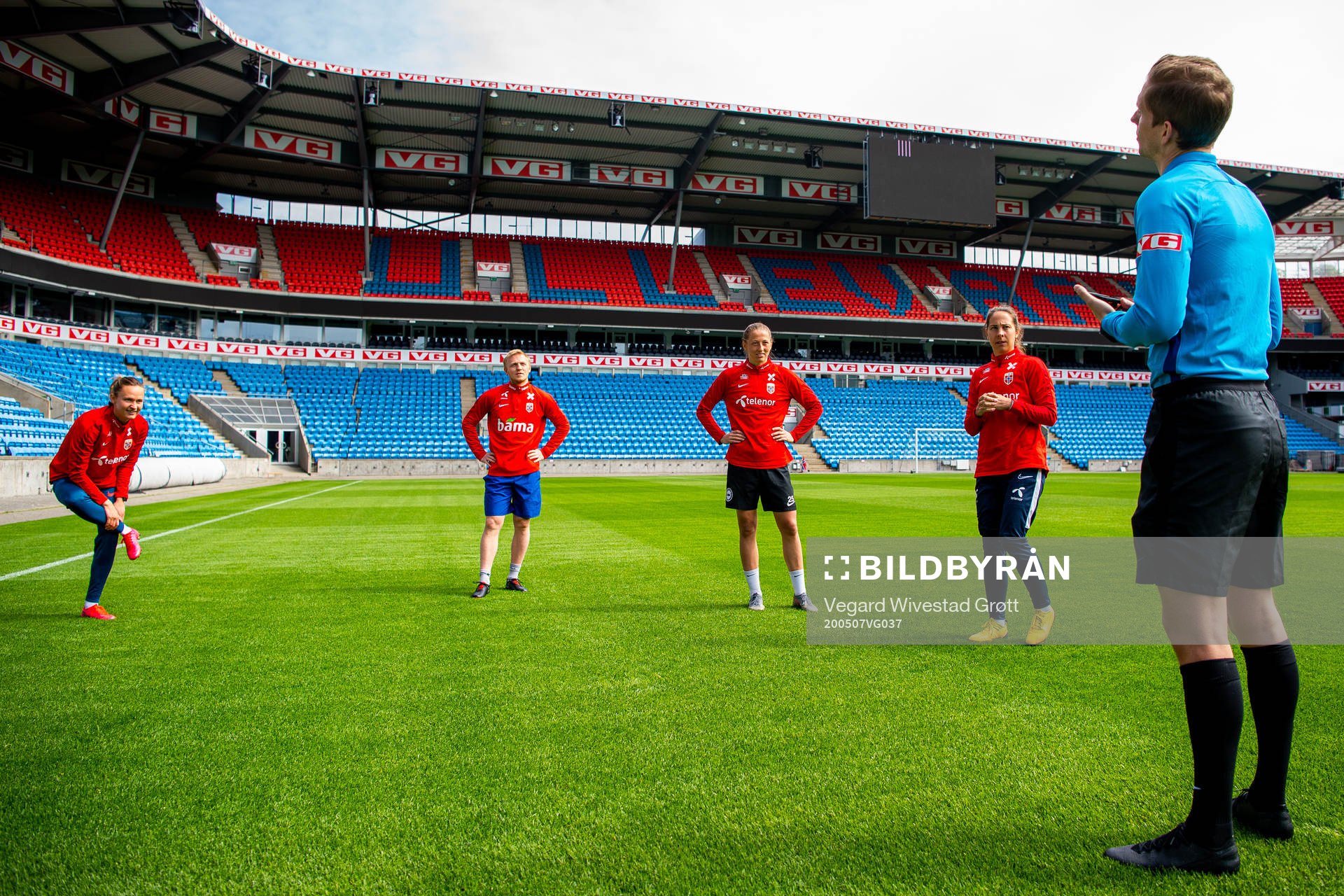 Caroline Graham Hansen, Mats Møller Dæhli, goalkeeper