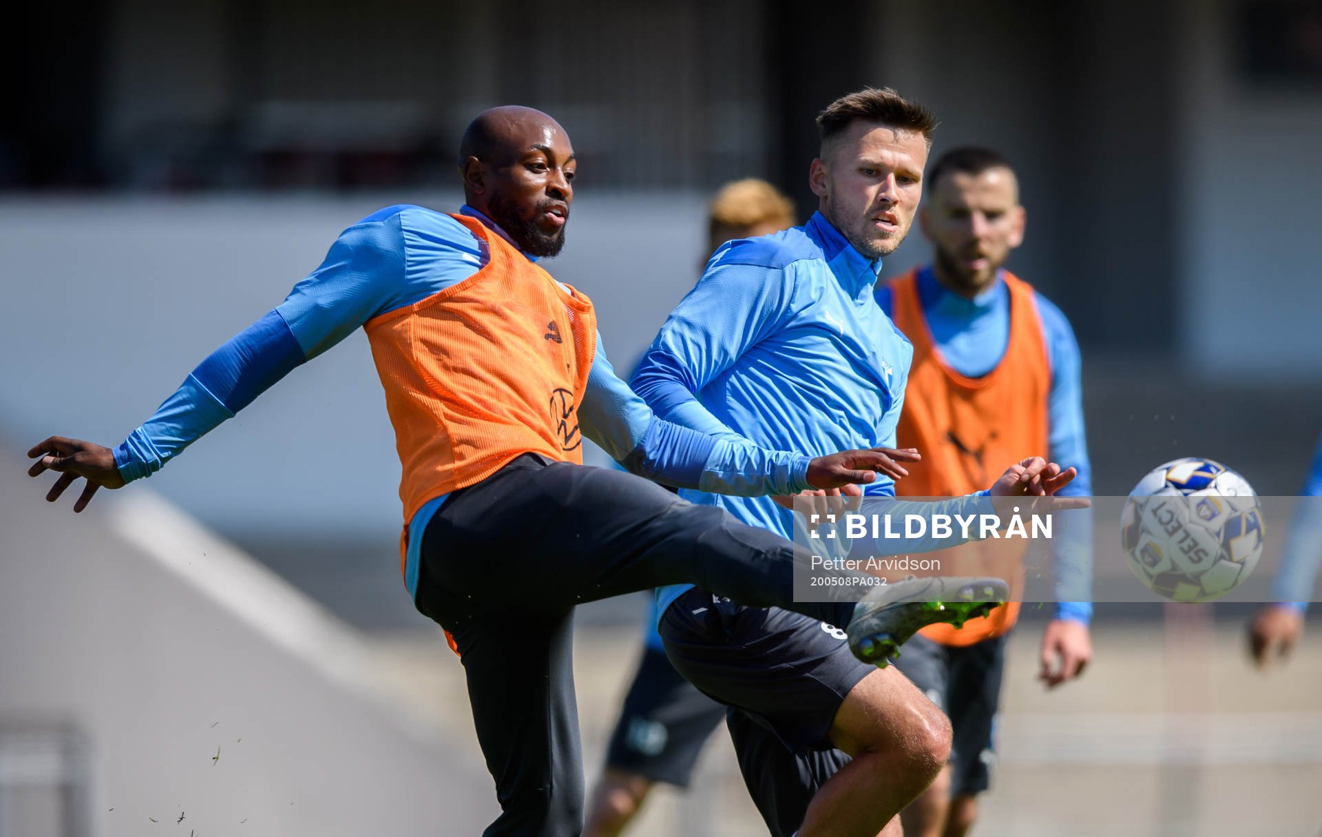 Fouad Bachirou och Arnór Traustason