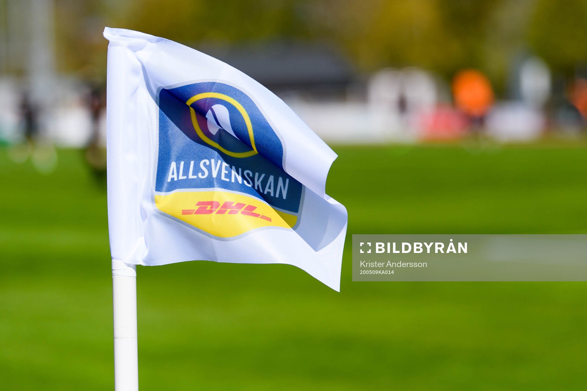 Hörnflagga med allsvenskan