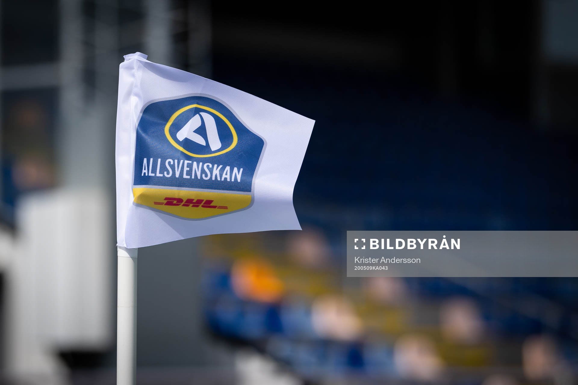 Hörnflagga med allsvenskan