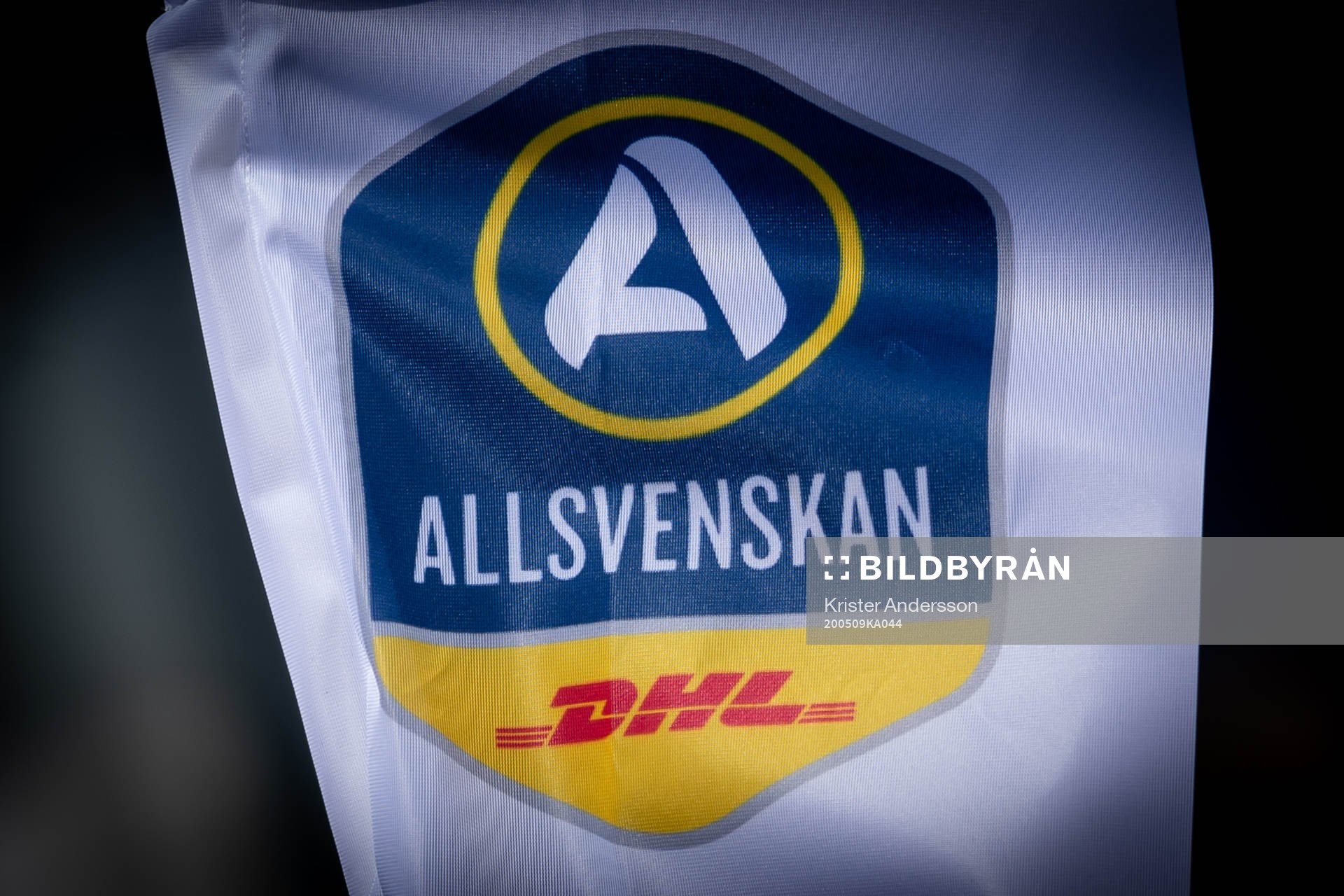 Hörnflagga med allsvenskan