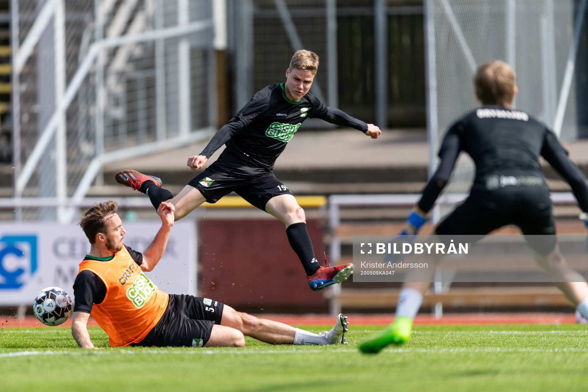 Varbergs Sebastian Möller och Gustav Norlin
