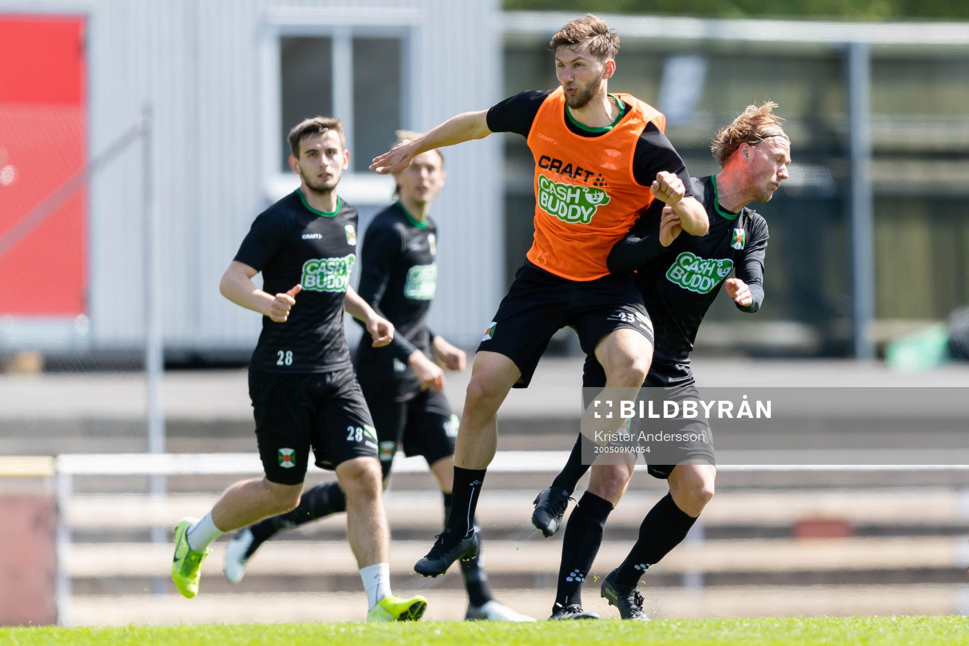 Varbergs Alibek Aliev och Hampus Zachrisson