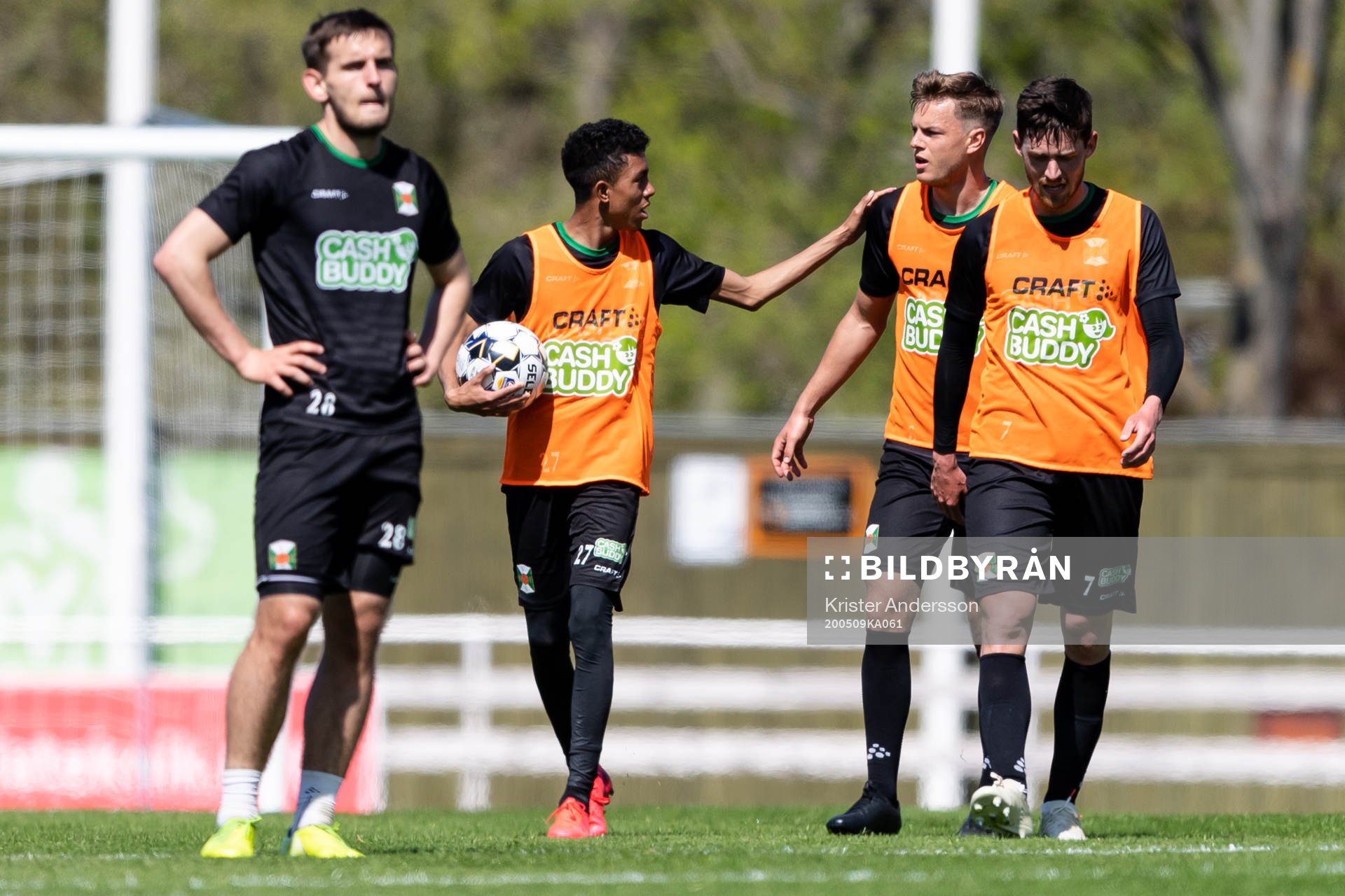 Varbergs Tashreeq Matthews, Albin winbo och Robin Tranberg