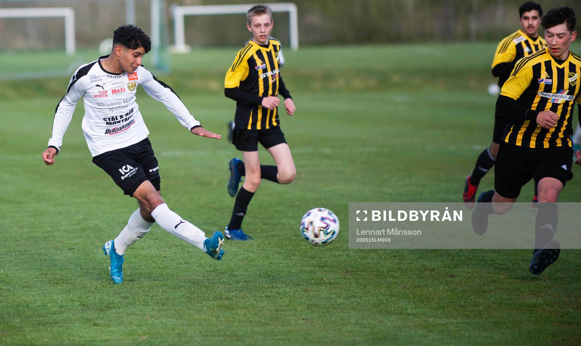 i matchen mellan IFK Hässleholm och Mjällby, juniorer, i