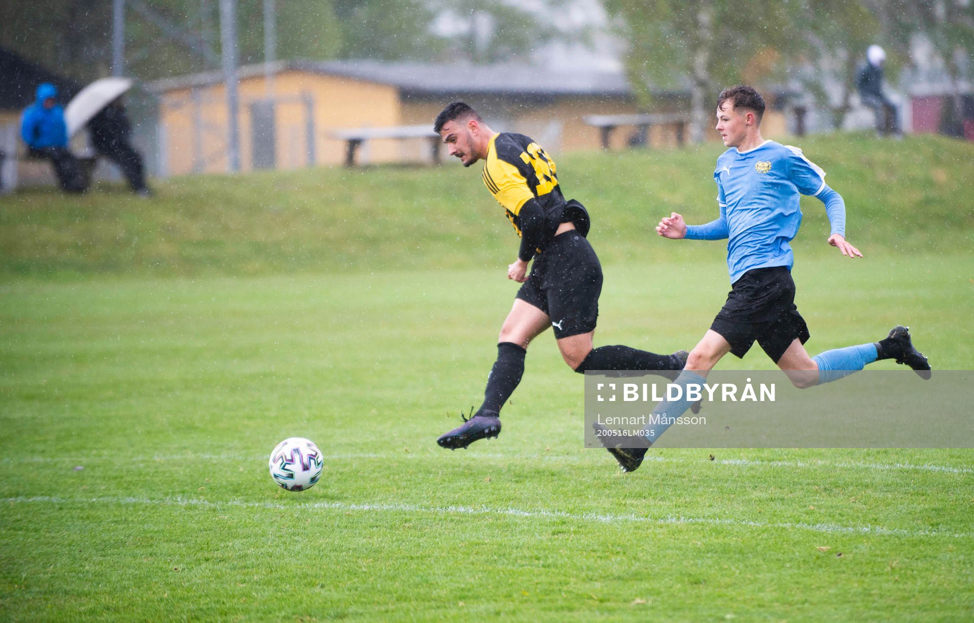 i matchen mellan IFK Hässleholm och Mjällby, juniorer, i