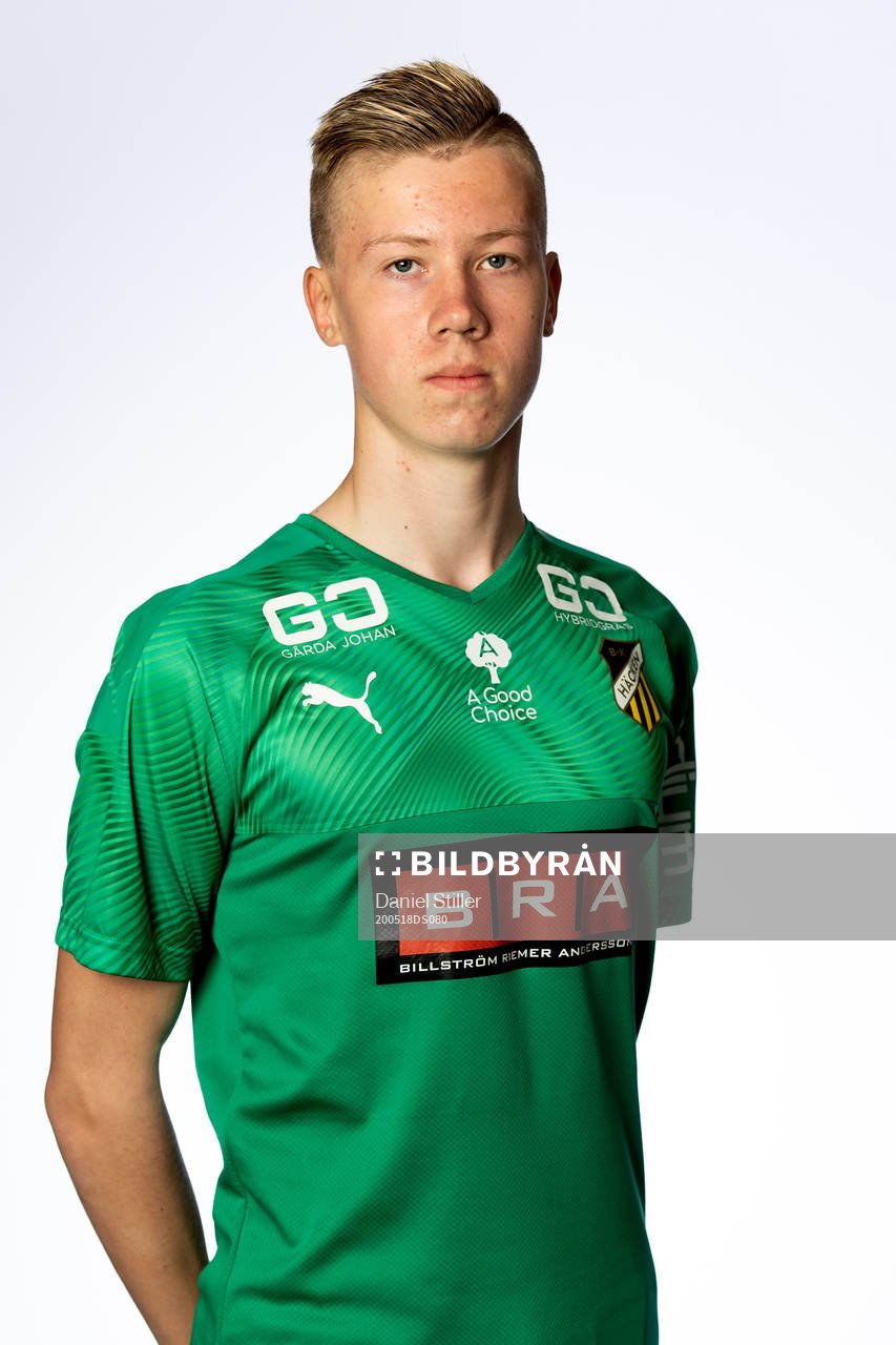 Lukas Eriksson, målvakt Häcken P19
