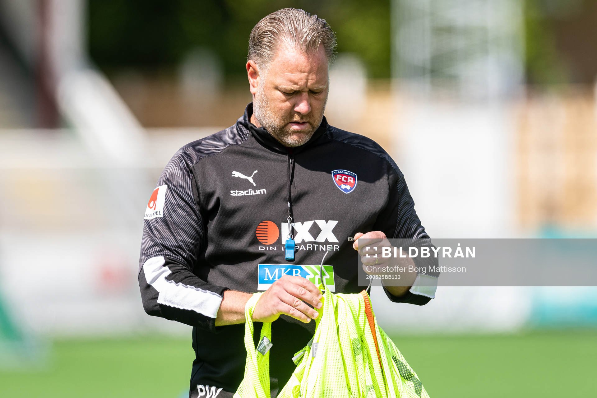assisterande tränare Patrick Winqvist