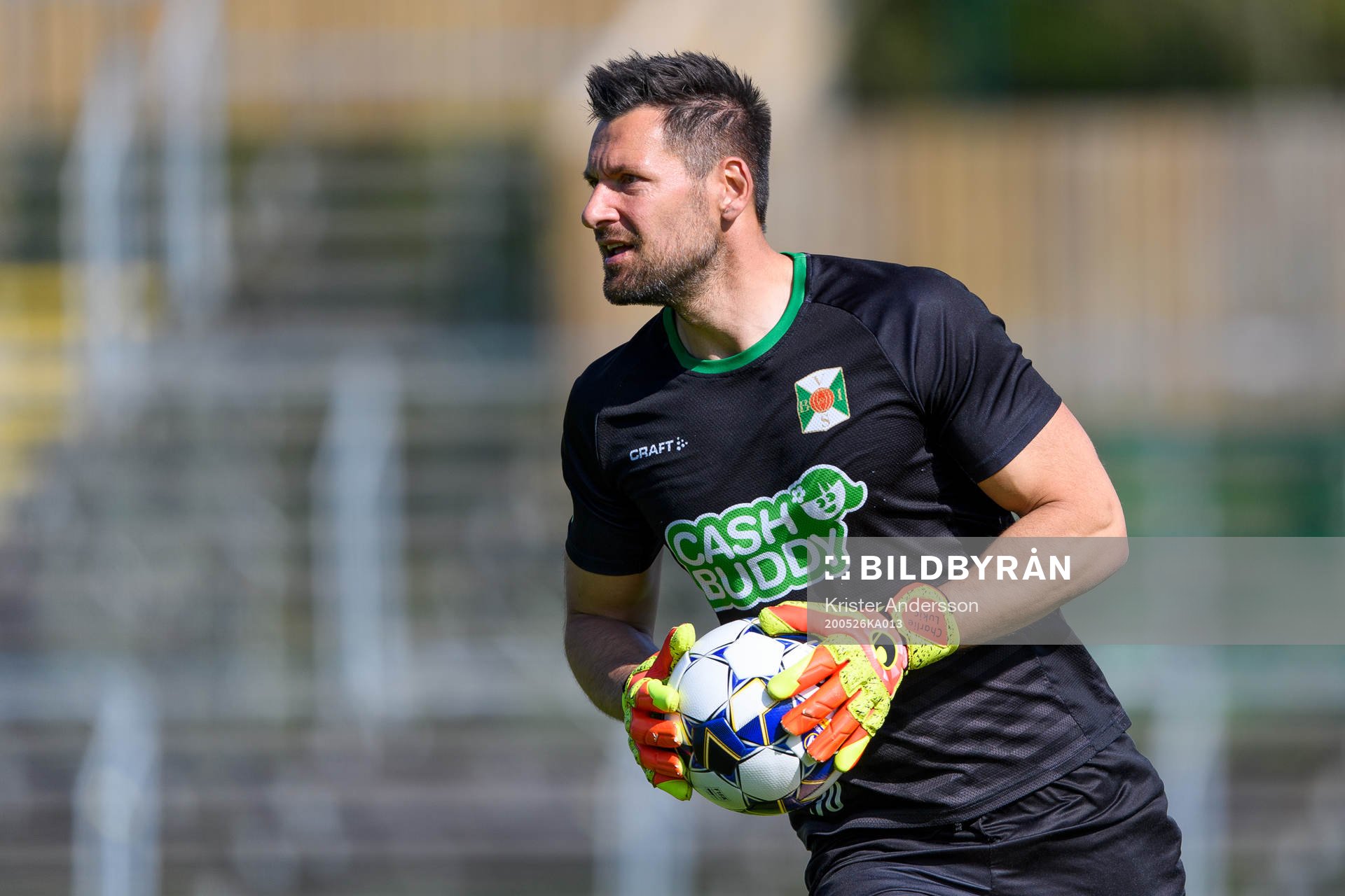 Varbergs målvakt Stojan Lukic
