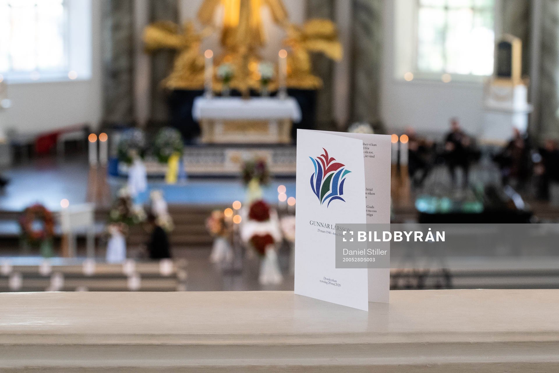 IFK Göteborgs tidigare ordförande Gunnar Larsson begravs