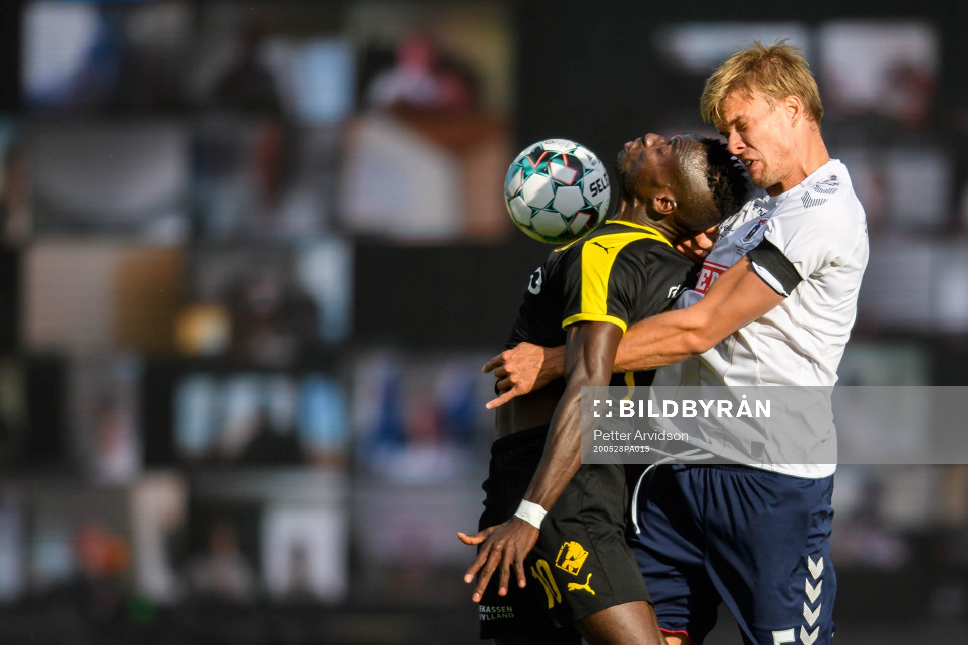 Alhaji Kamara of Randers and Frederik Tingager of Aarhus in