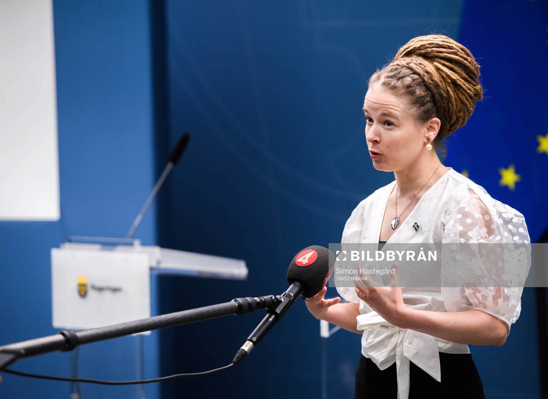 Amanda Lind, Swedish minister of Sport and Culture