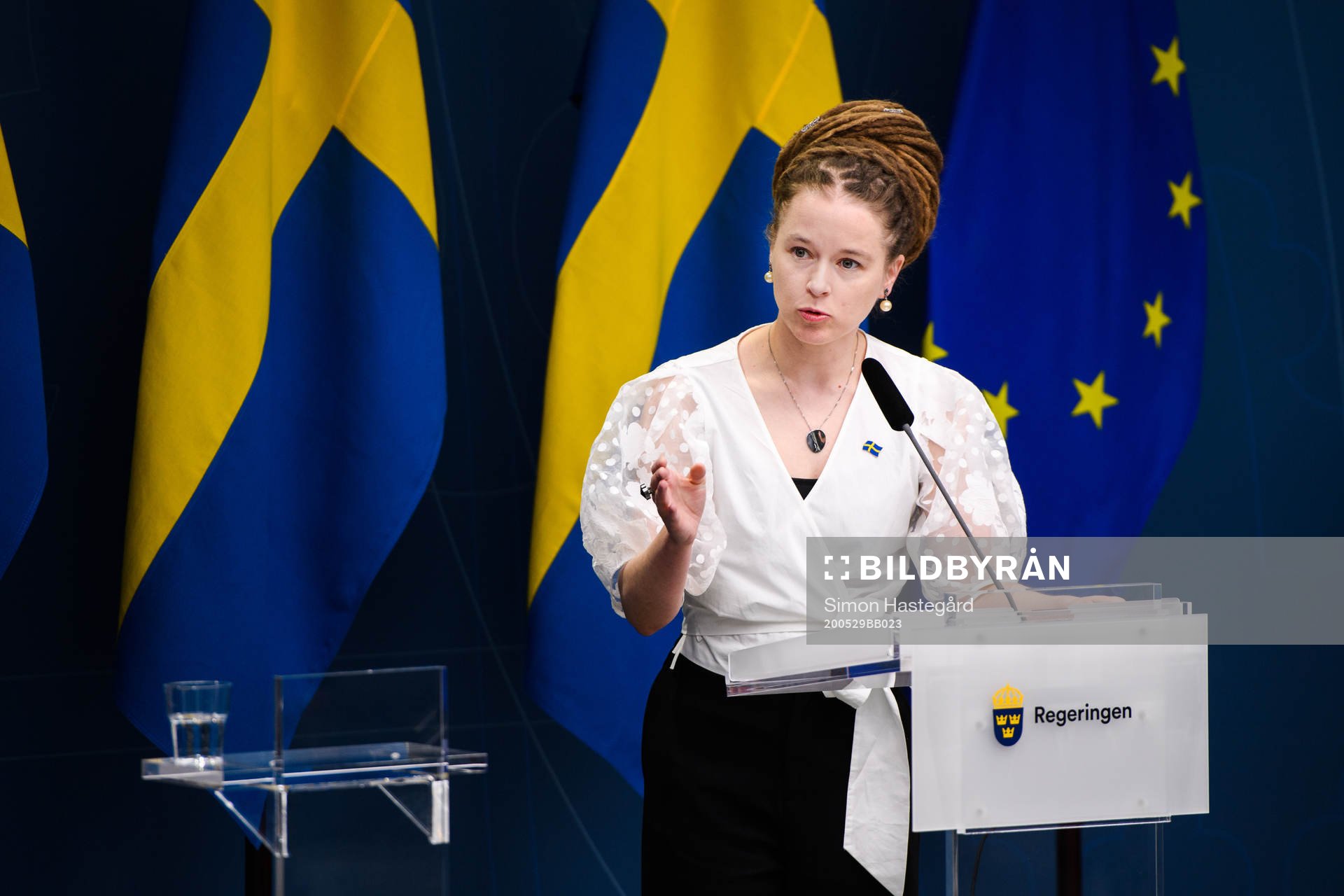 Amanda Lind, Swedish minister of Sport and Culture
