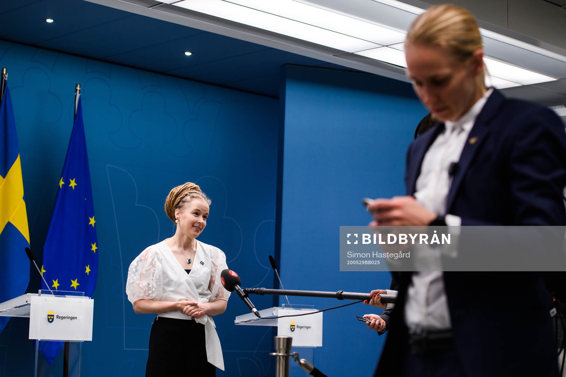 Amanda Lind, Swedish minister of Sport and Culture