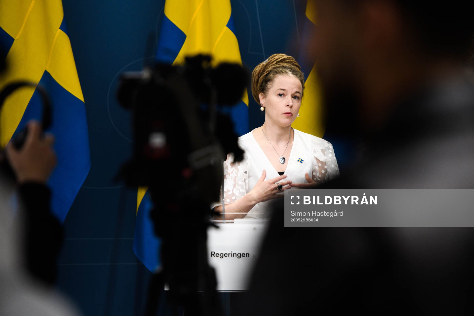 Amanda Lind, Swedish minister of Sport and Culture