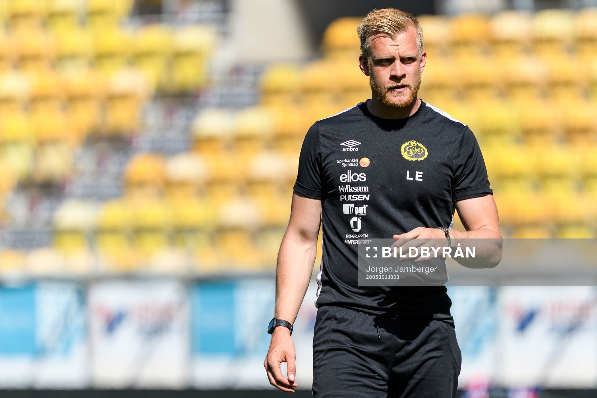 målvaktstränare Linus Eriksson