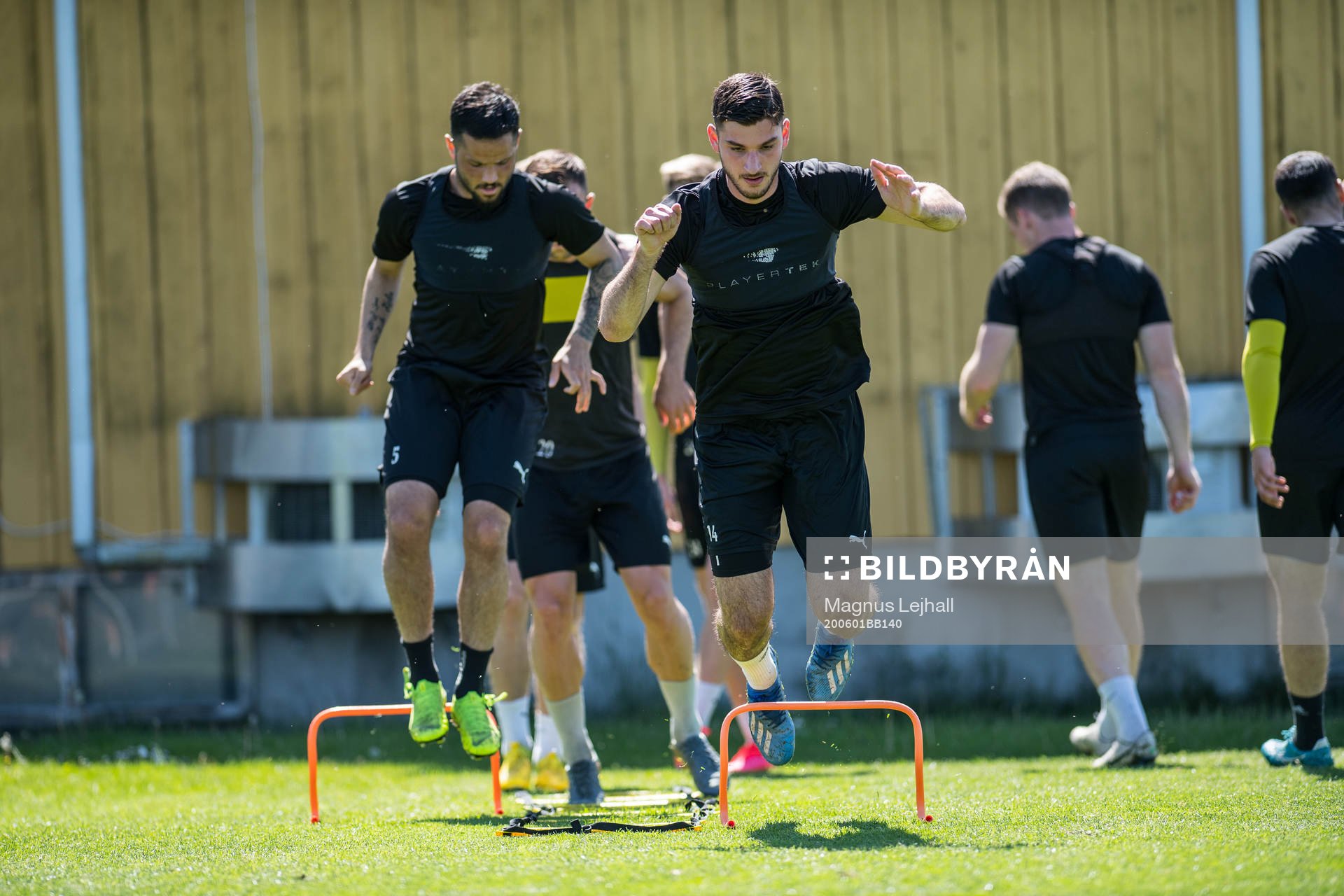 Mjällbys Mohanad Jeahze och Besard Sabovic