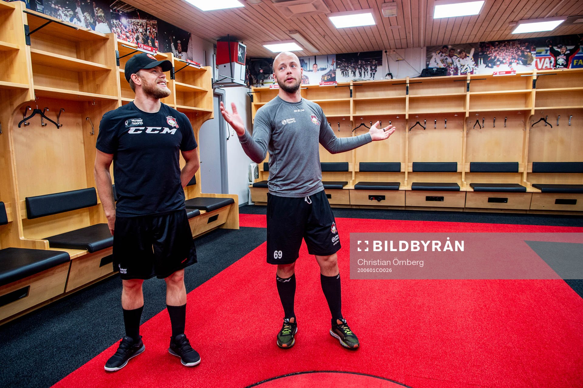 Victor Backman och Oscar Alsenfelt spanar in det nya