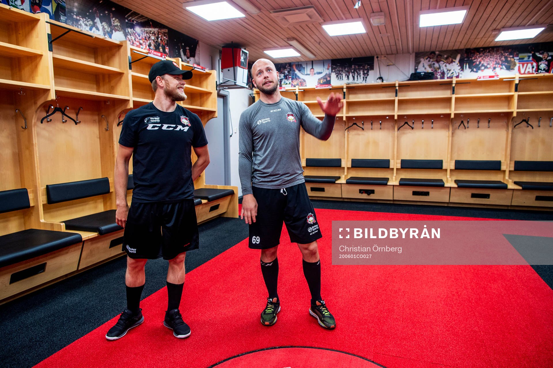 Victor Backman och Oscar Alsenfelt spanar in det nya