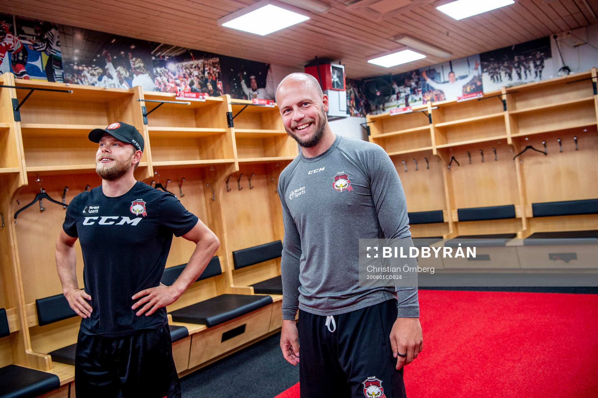 Victor Backman och Oscar Alsenfelt spanar in det nya