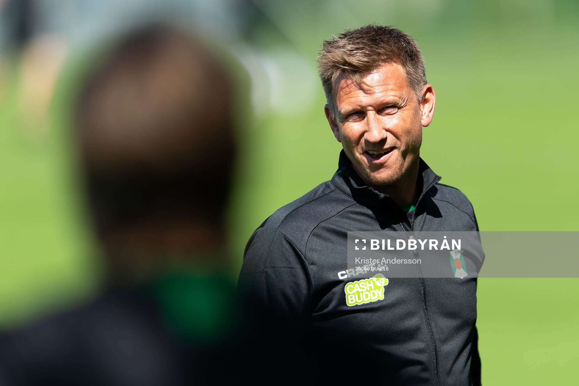 Varbergs assisterande tränare Fredrik Danielsson