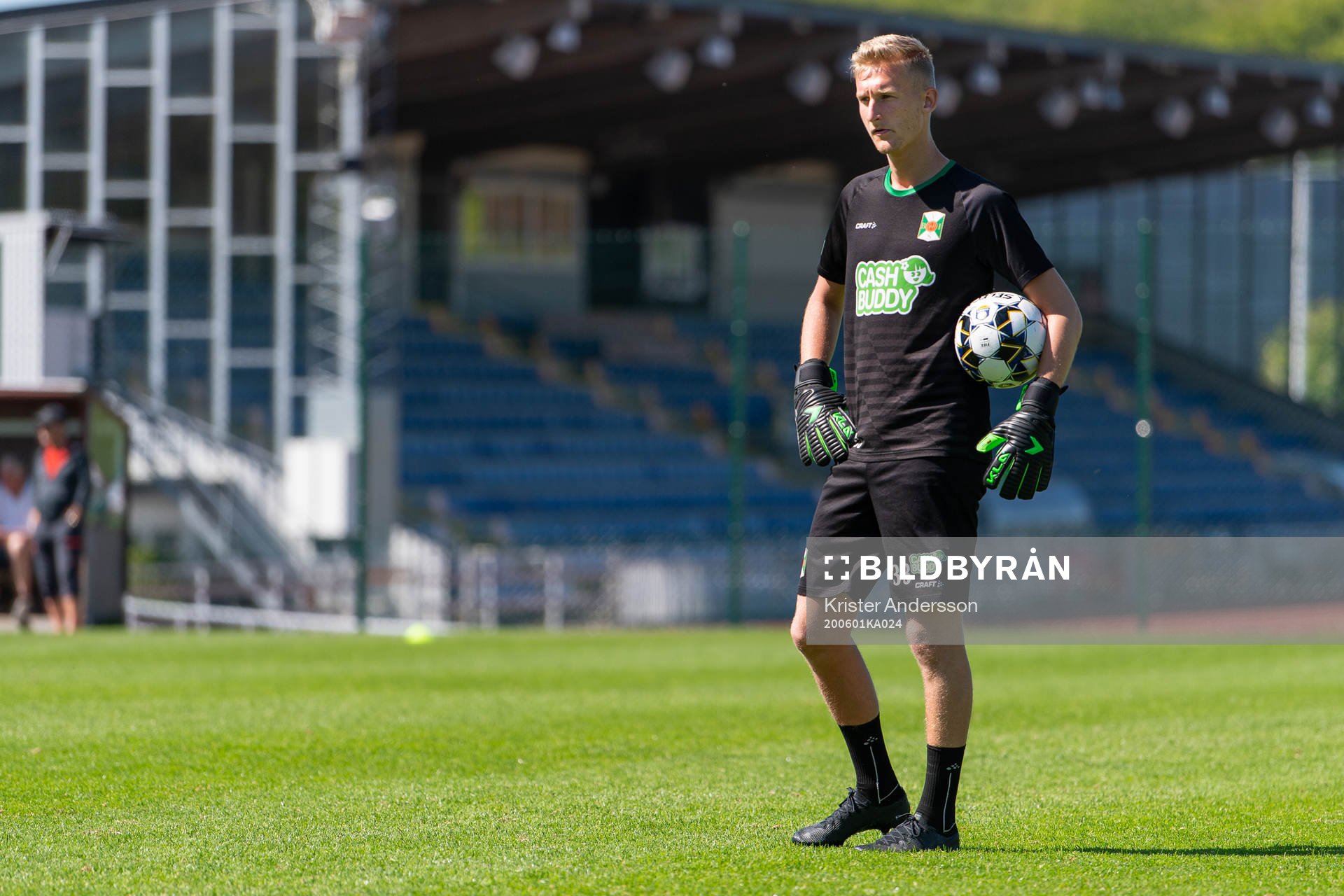 Varbergs målvakt Albin Svensson