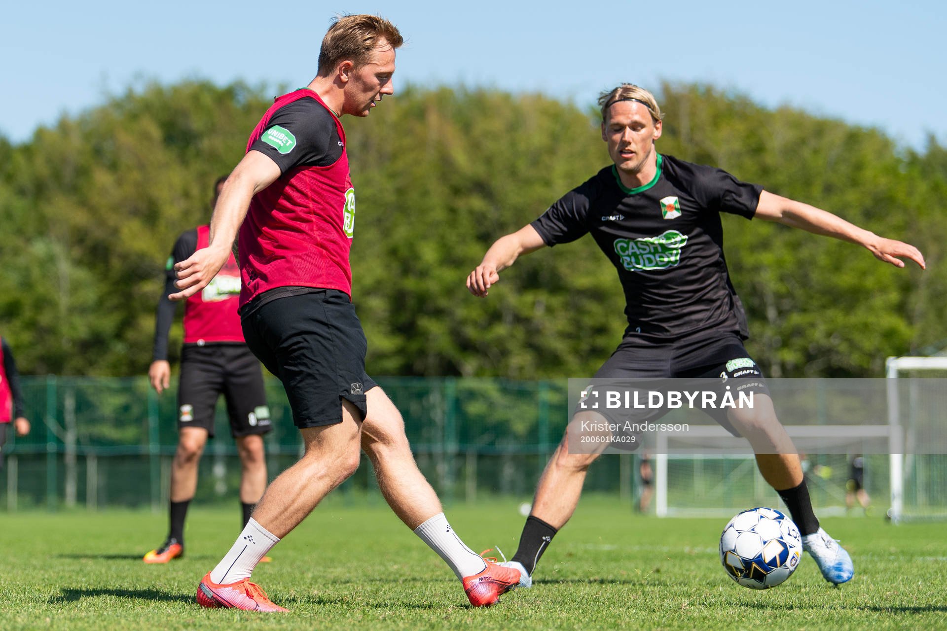 Varbergs Jesper Modig och Hampus Zachrisson