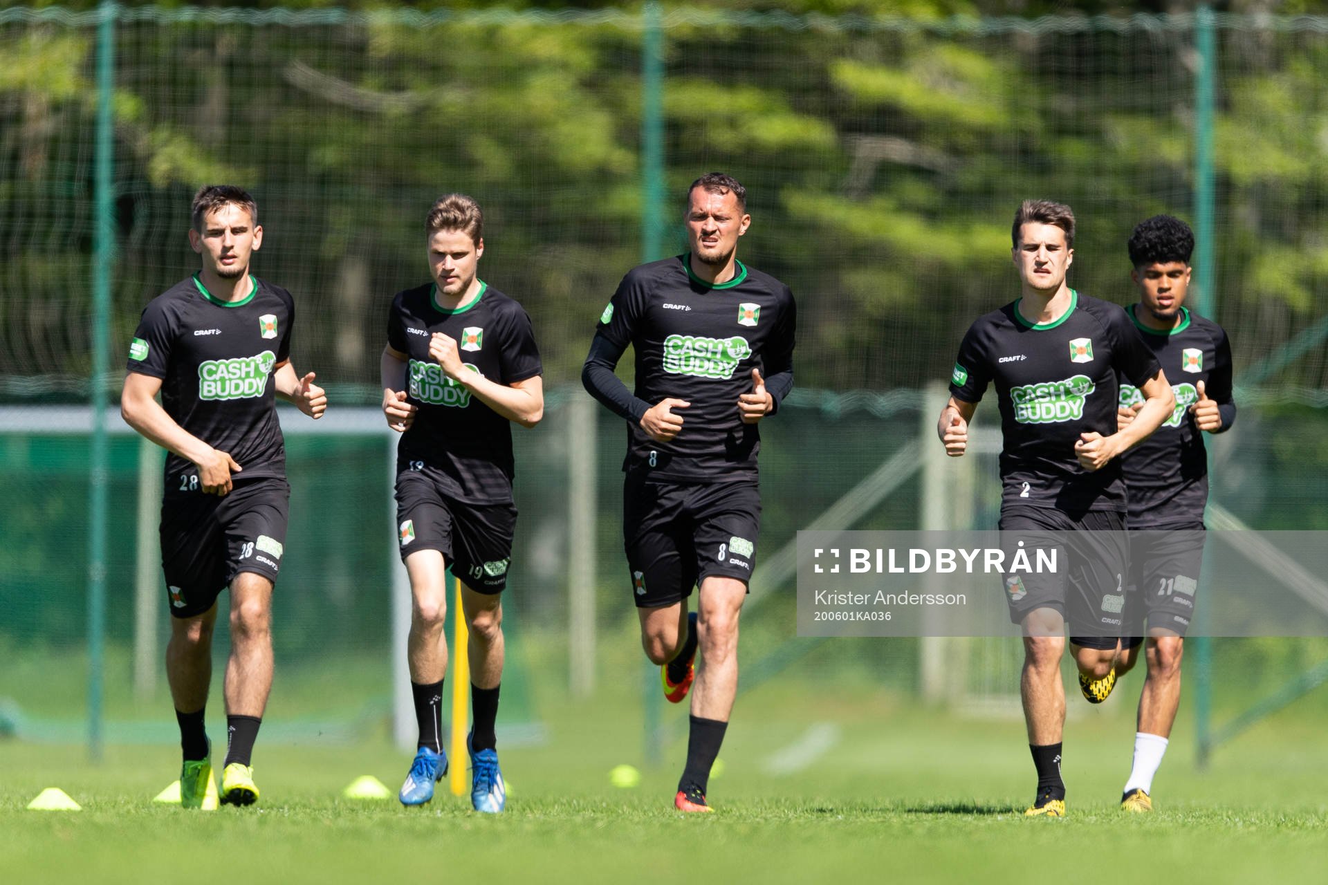Varbergs Erion Sadiku, Albin winbo, Albert Ejupi, Jon