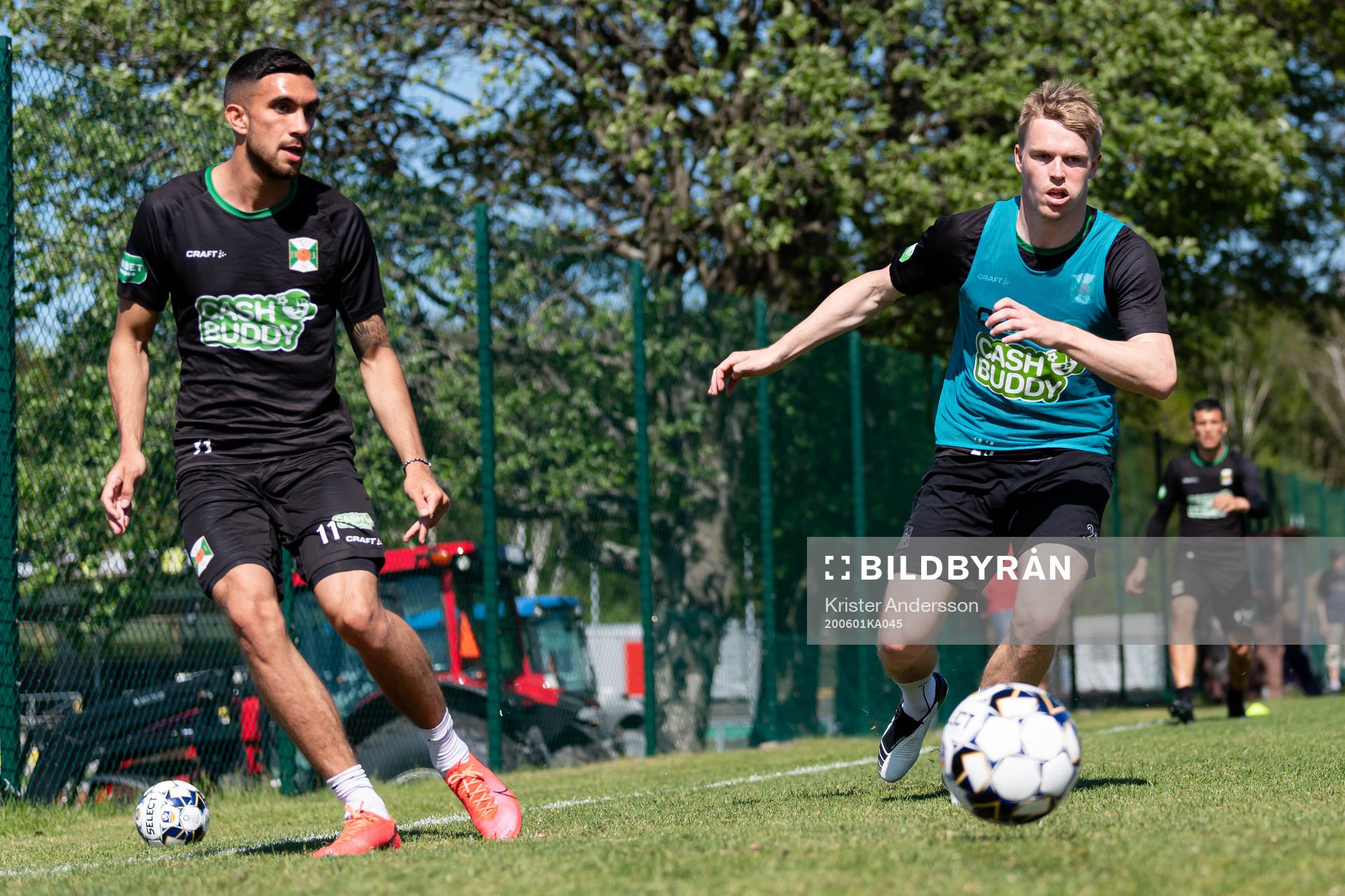 Varbergs Daniel Krezic och Anton Liljenbäck
