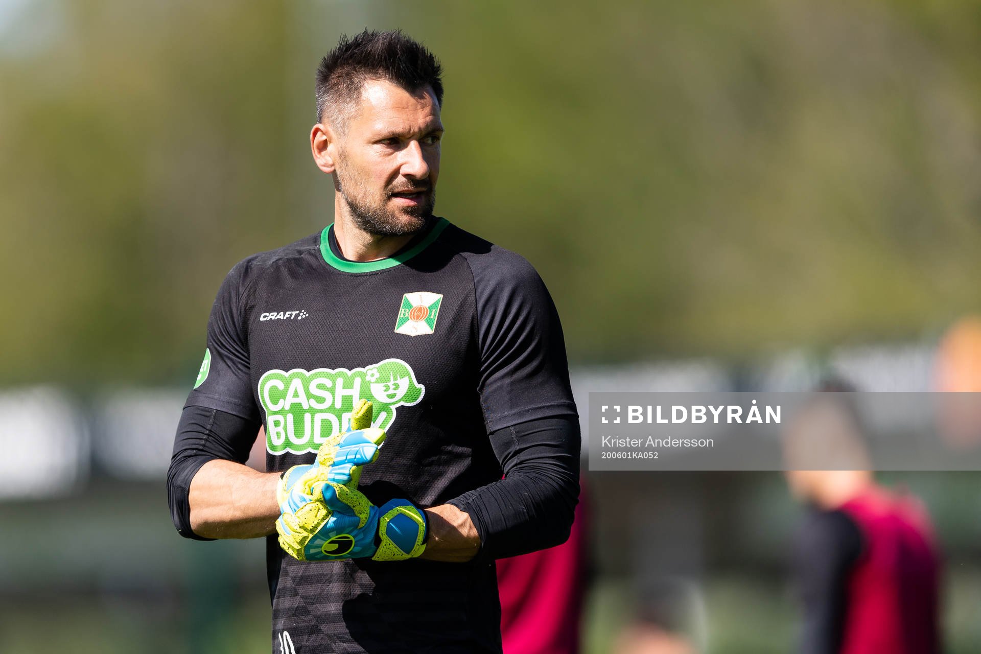 Varbergs målvakt Stojan Lukic