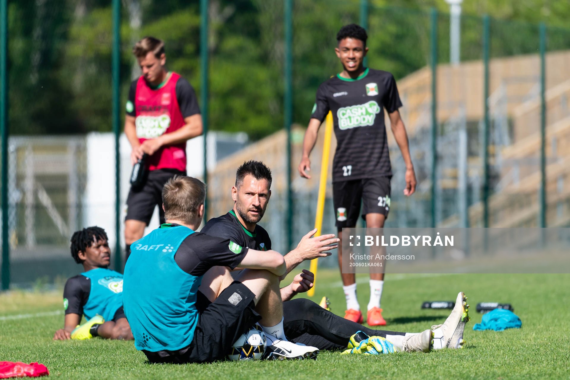 Varbergs målvakt Stojan Lukic