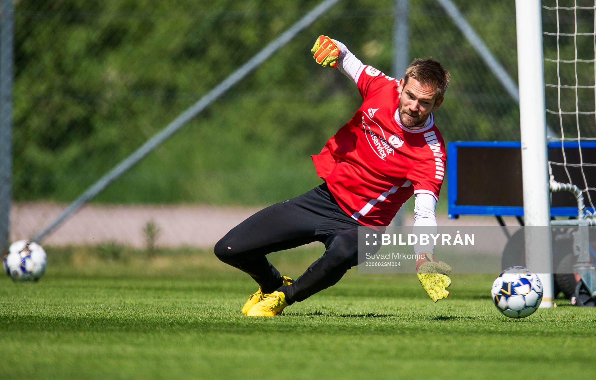 Målvakt Lucas Hägg-Johansson