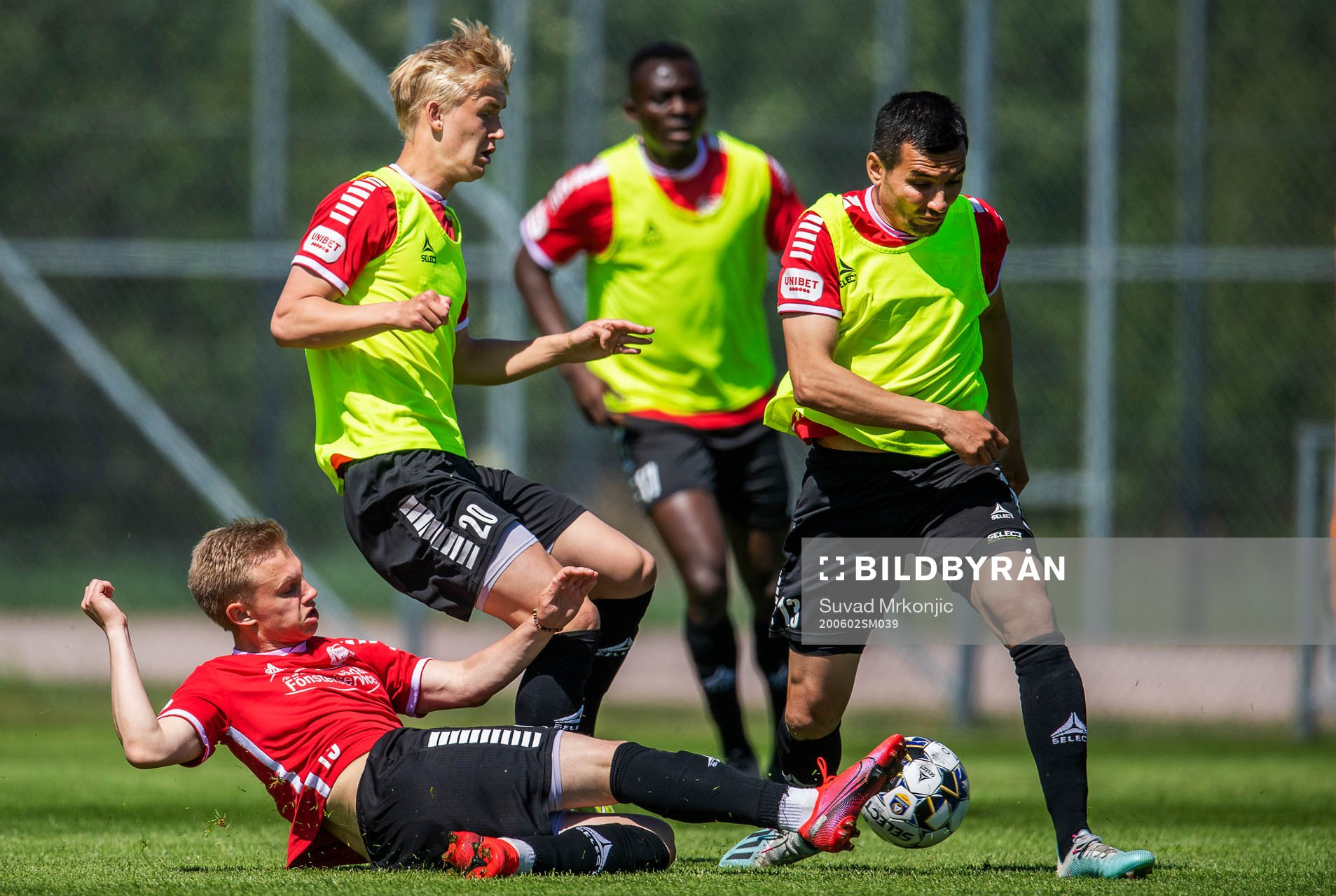Isak Jansson, Carl Gustafsson och Emin Nouri