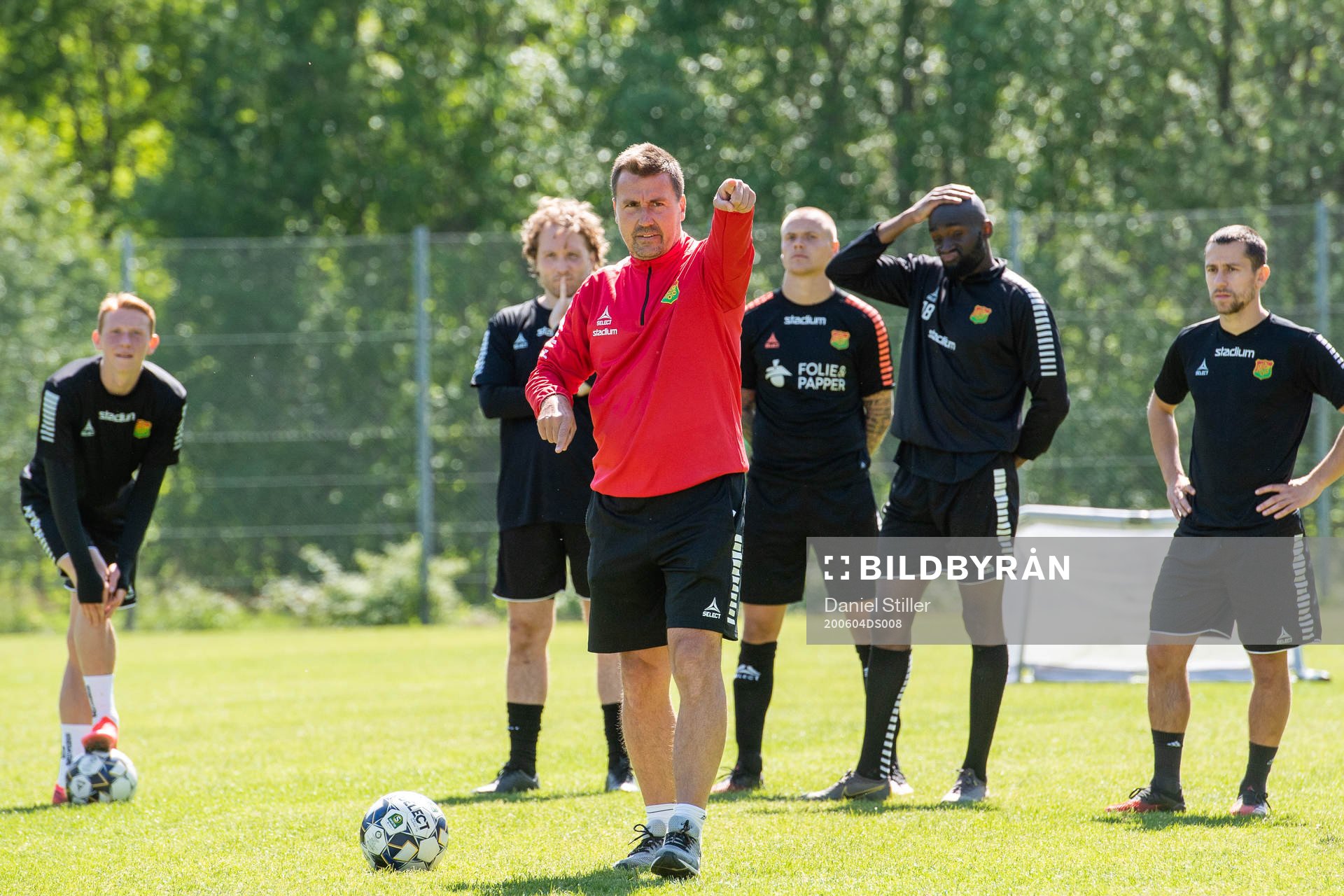 Tränare Stefan Jacobsson