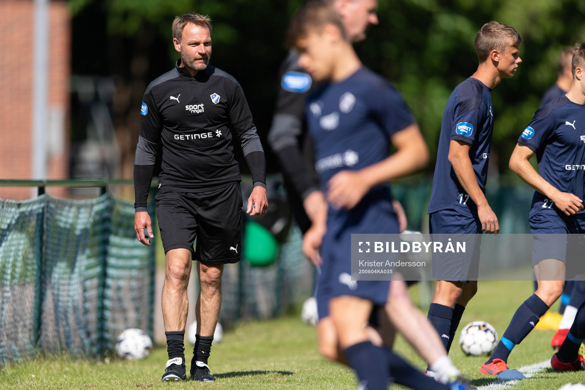 Halmstads assisterande tränare Torbjörn Arvidsson