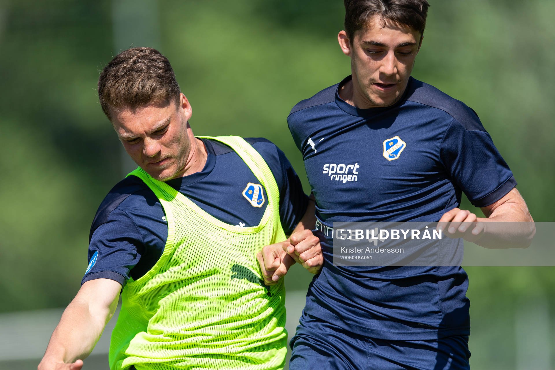 Halmstads Samuel Kroon och Emil Tot Wikström