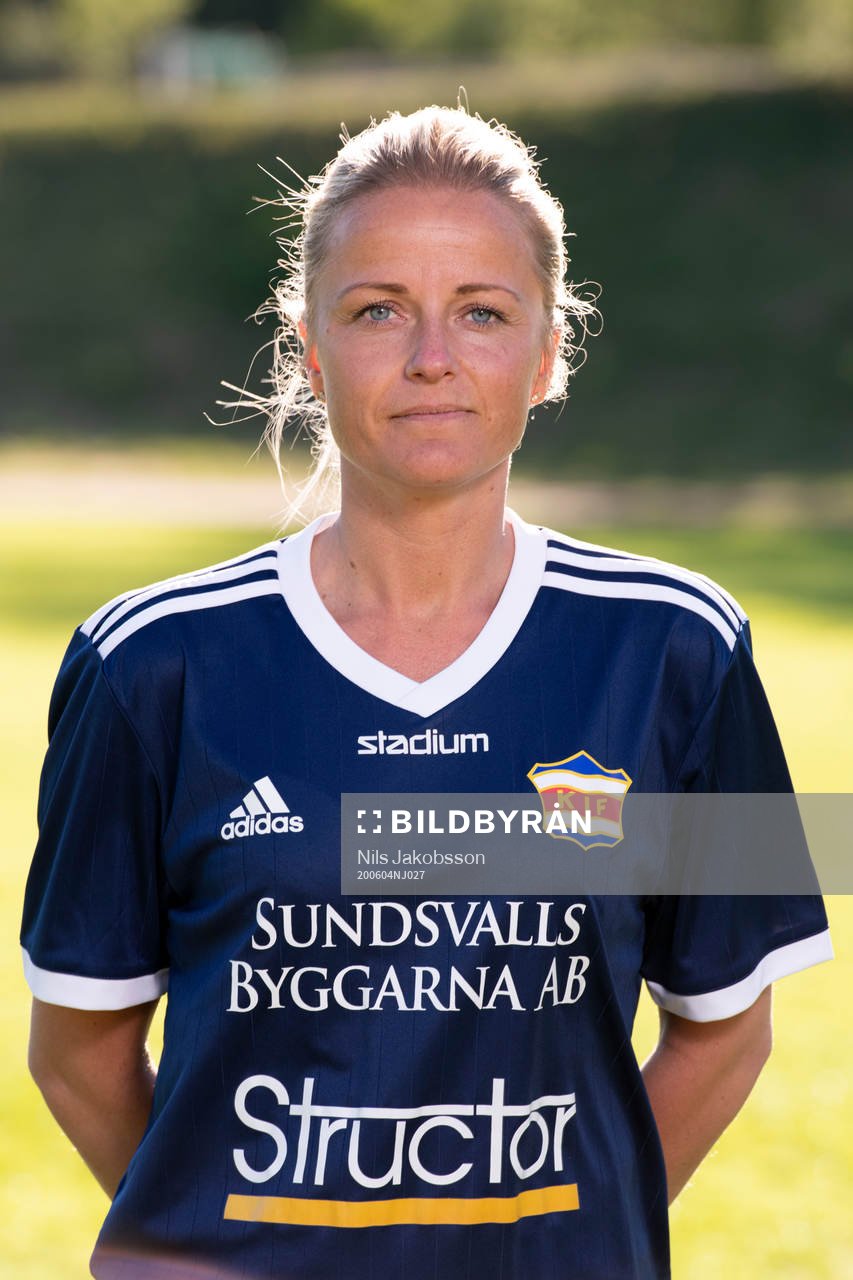 Marlene Ejerås poserar för ett porträtt den 4 juni 2020 i Kovland.