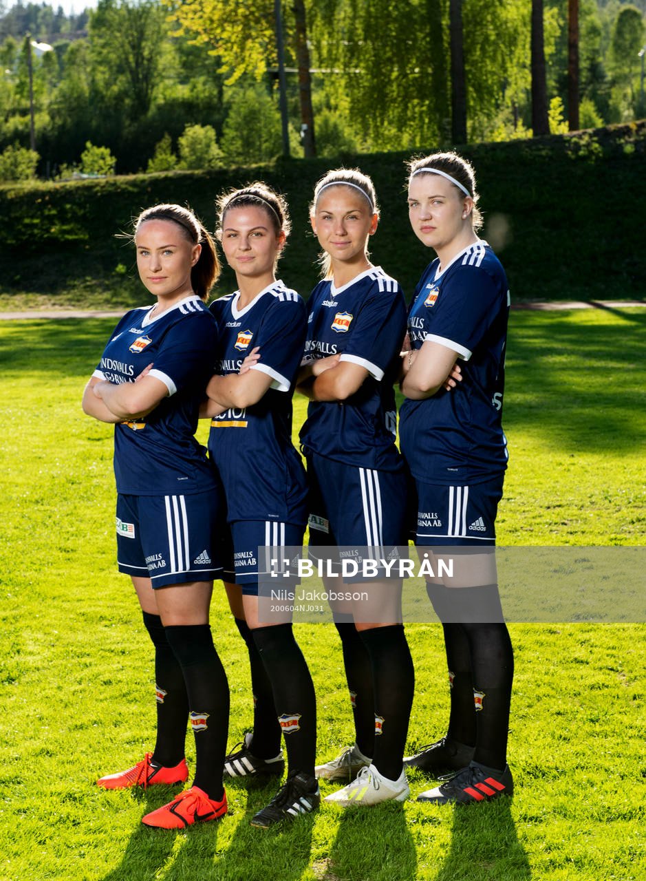 Ida Cöster, Denice Persson-Feist, Sara Wexén och Angelica