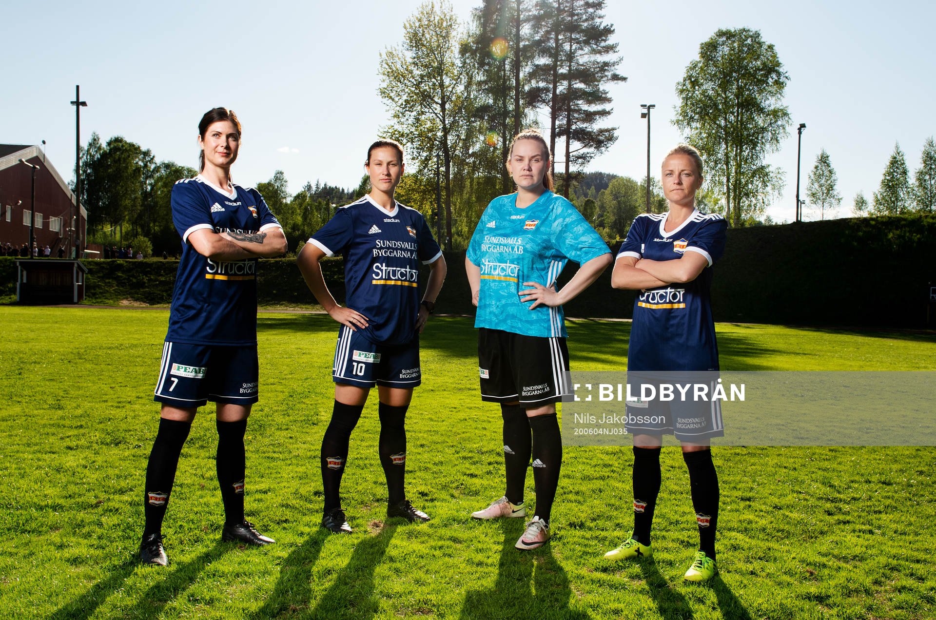Marielle Bergman, Jenny Nordenberg, Målvakt Sara Svensson