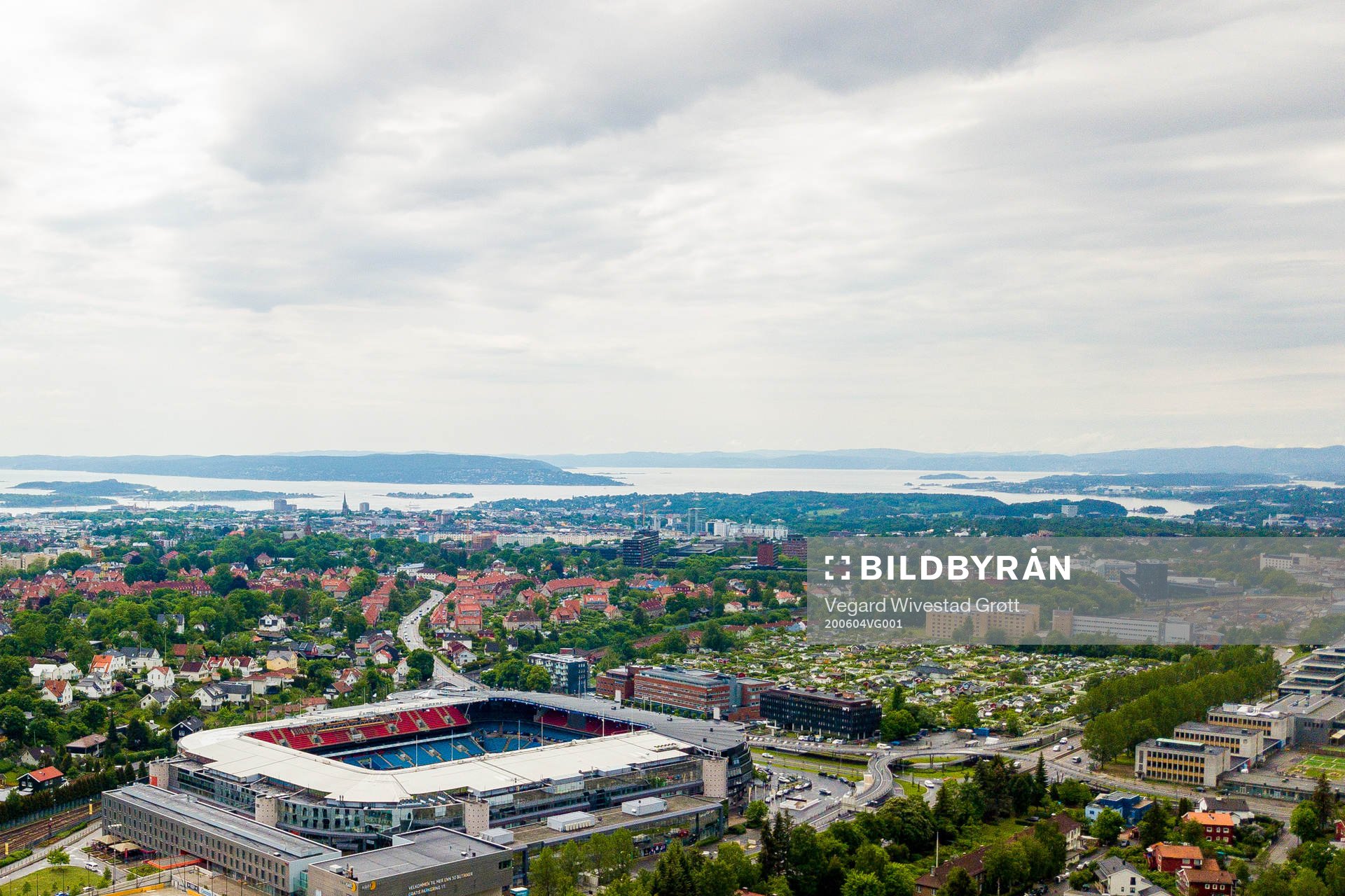 General view of Ullevaal Stadion