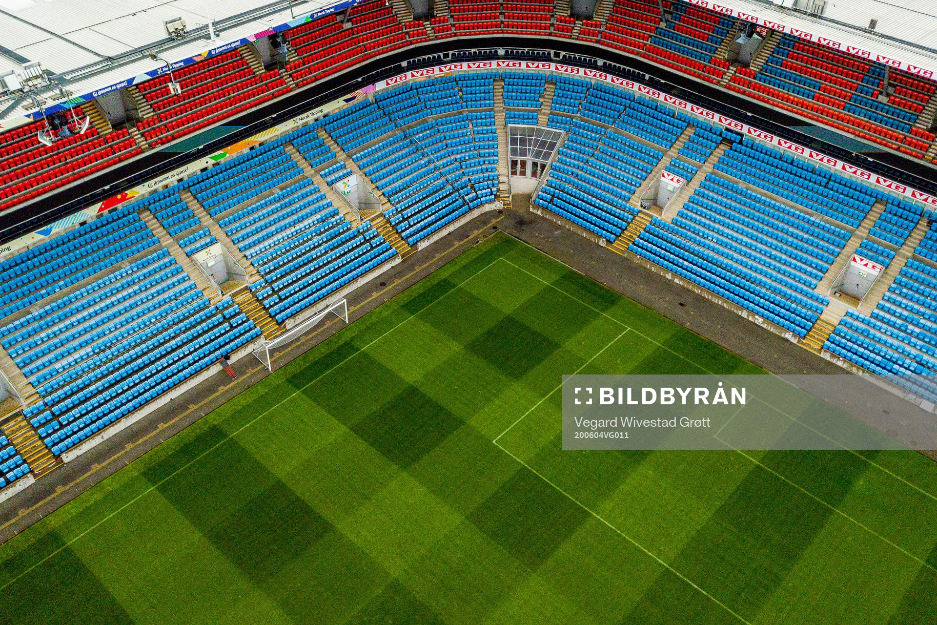 General view of Ullevaal Stadion