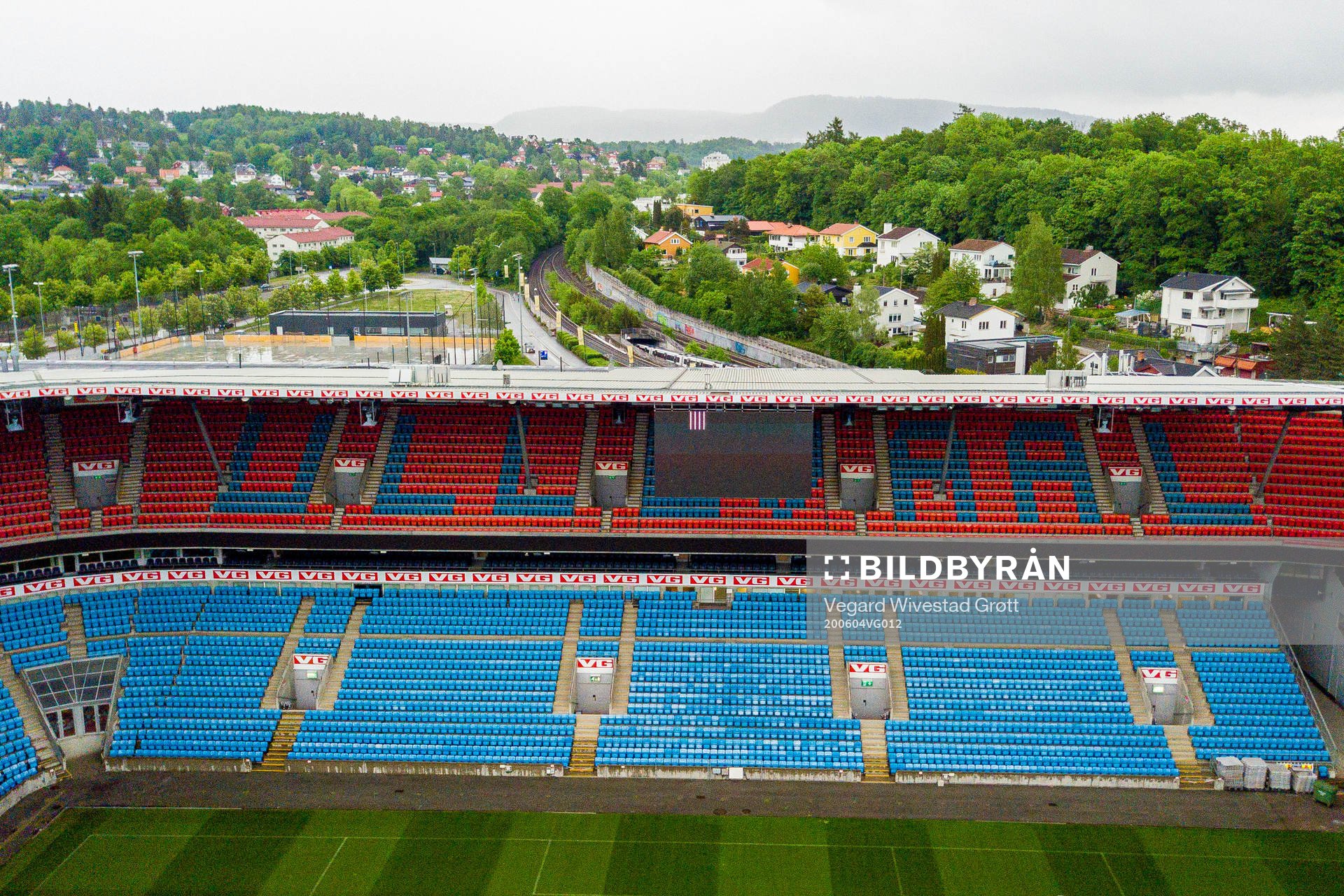 General view of Ullevaal Stadion
